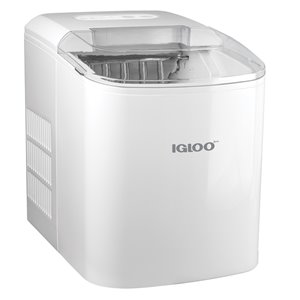 Igloo 26-Pound Automatic Portable Countertop Ice Maker Machine - White