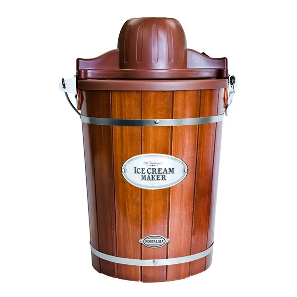 Wood bucket hot sale ice cream maker