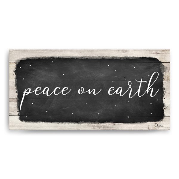 Ready2HangArt 'Peace on Earth I' décoration murale , 8 po x 16 po