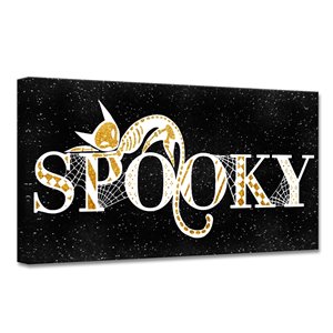 Ready2HangArt 'Spooky Glam' décoration murale, 24 po x 24 po