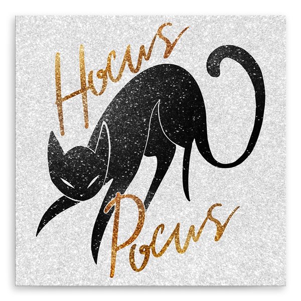 Ready2HangArt 'Hocus Pocus' Halloween Wall Art - 12-in x 12-in VMCC087 ...