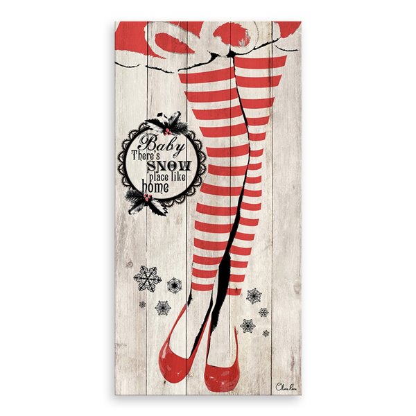 Ready2HangArt 'Spirit Squad' Holiday Canvas Wall Art - 30-in x 20-in