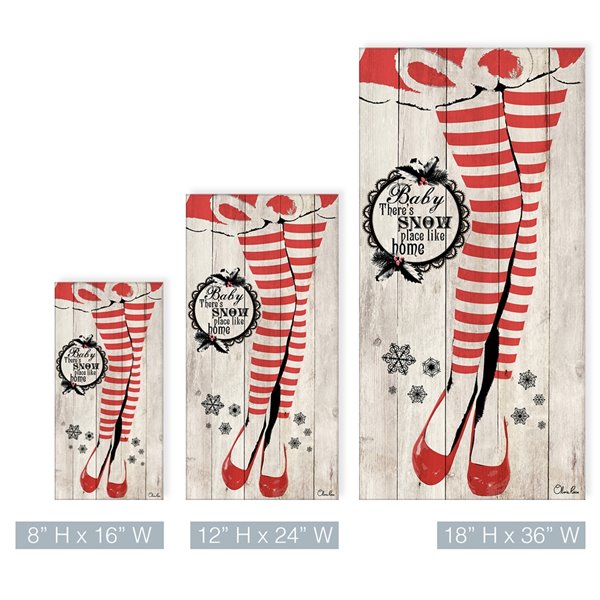 Ready2HangArt 'Spirit Squad' Holiday Canvas Wall Art - 30-in x 20-in