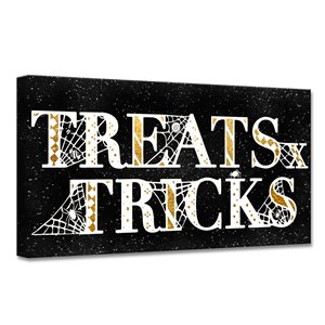 Ready2HangArt 'Treats & Tricks' décoration murale, 24 po x 24 po