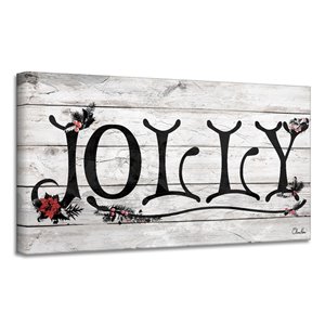 Décoration murale 'Jolly' de Ready2HangArt, 18 po x 36 po