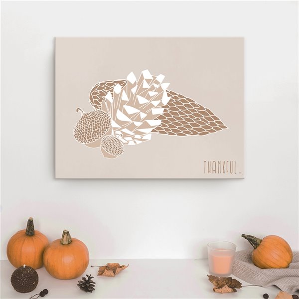 Ready2HangArt 'Minimal Harvest II' Fall Wall Art - 30-in