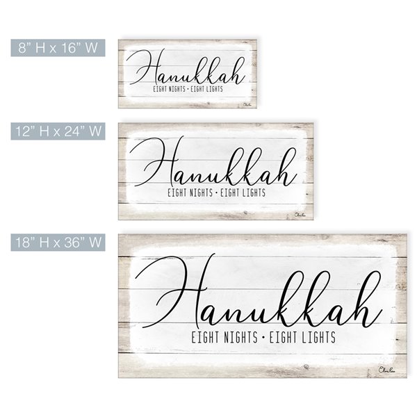 Ready2HangArt 'Hanukkah' Holiday Canvas Wall Art