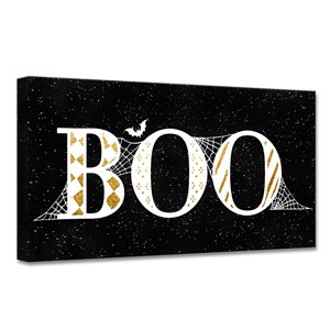 Ready2HangArt 'Boo Glam' décoration murale, 16 po x 16 po