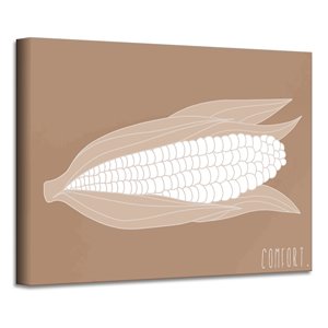 Ready2HangArt 'Minimal Corn' Fall Havest Wall Art , 12 po