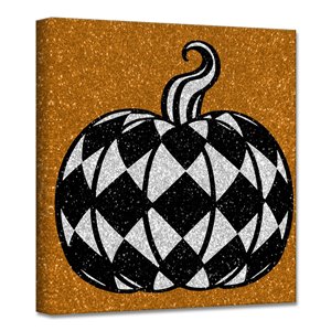 Ready2HangArt 'Glamoween Pumpkin III' Halloween Wall Art - 20-in x 20-in