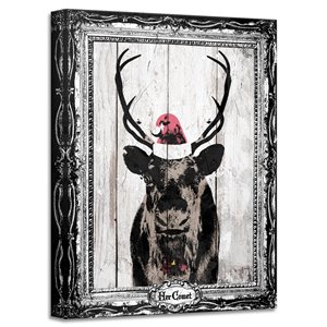Décroation murale 'Her Comet' de Ready2HangArt, 16 po x 12 po