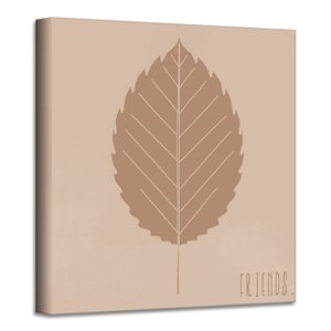 Ready2HangArt 'Minimal Leaf II' décoration murale , 20 po