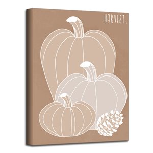 Ready2HangArt 'Minimal Harvest I' Fall Wall Art , 30 po