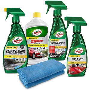 Turtle Wax Quick & Easy Complete Car Cleaning Kit