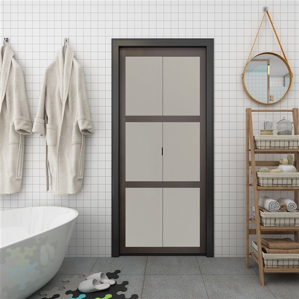 30 Elegant Bathroom Door Ideas & Designs