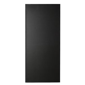 Colonial Elegance Chalkboard Prefinished MDF Barn Door - 37-in x 84-in - Black