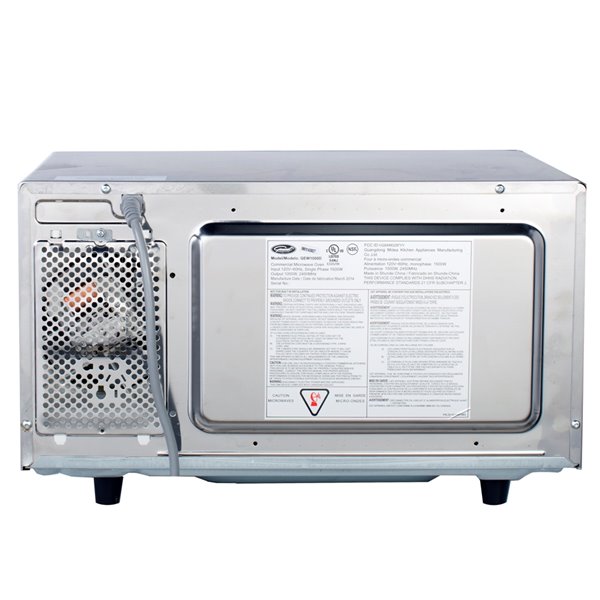 General Commercial Microwave - 1-cu ft - 1,000 Watts - Stainless Steel