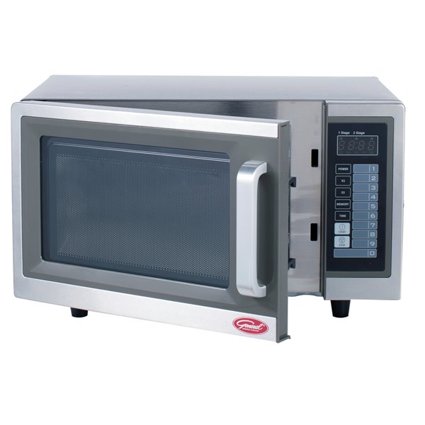 General 1-cu ft 1,000 Watts Stainless Steel Digital Commercial Microwave