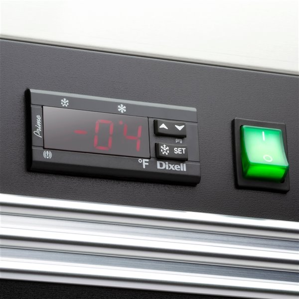 Maxx Cold X Series 3-Door Commercial Freezer - 72-cu ft - Stainless Steel