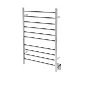 Porte-serviettes chauffant Novara Dual de Ancona, 10 barres, inox
