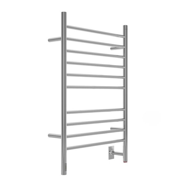 Ancona Argenta OBT 10-Bar Towel Warmer with On-Board timer - Polished