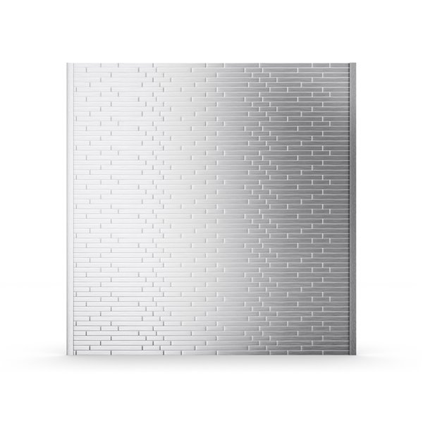 Inoxia Linox Metal Self Adhesive, Stainless Steel Backsplash Tiles Self Adhesive