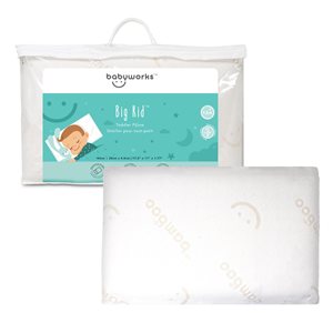 Oreiller pour tout-petit de Baby Works, 19,17 po x 12,20 po, blanc cassé