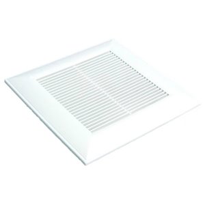Panasonic Contemporary Replacement Bathroom Grille - 13-in - Square - White