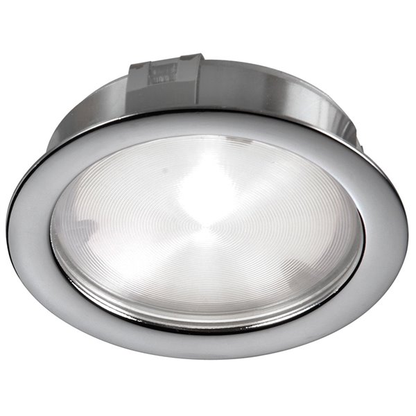 Dainolite 24 LED Puck Light Satin Nickel 314 Lumens - 2.75-in