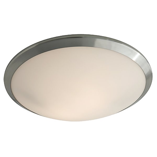 DVI Essex AC 1 LED Light Contemporary Ceiling Light - 16-in - Buffed ...