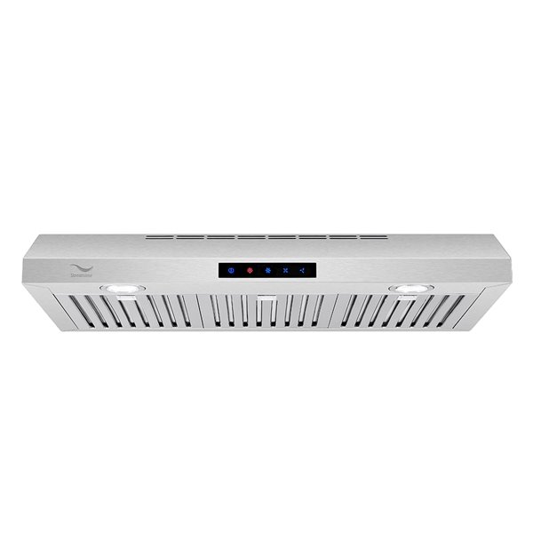 Streamline Ducted Under Kitchen Range Hood 30in Stainless
