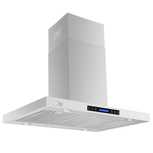 Streamline Ducted Island Kitchen Range Hood 36in Stainless RONA