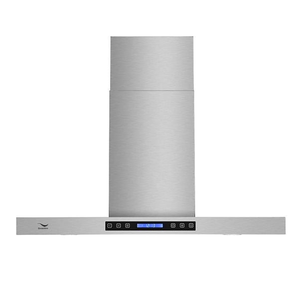 Streamline Convertible Island Kitchen Range Hood - 30-in - Stainless