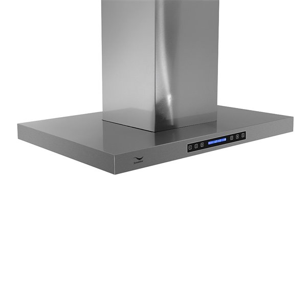 Streamline Convertible Island Kitchen Range Hood - 30-in - Stainless