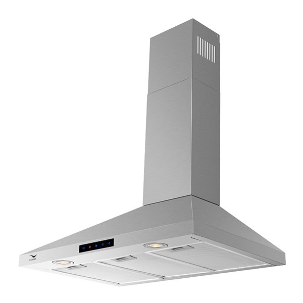 Streamline Convertible/Wall Mount Kitchen Range Hood - 30-in - Stainless