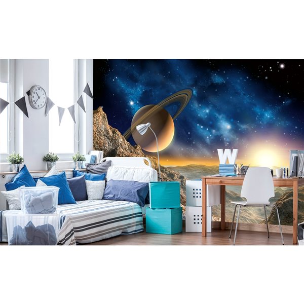 Dimex Spacescape Wall Mural - 12-ft 3-in x 8-ft 2-in