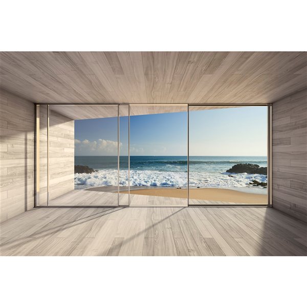 Dimex Large Window Wall Mural - 12-ft 3-in x 8-ft 2-in