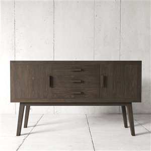 Urban Woodcraft Citation Buffet - 60-in - Pine - Salvaged Espresso
