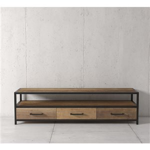 Urban Woodcraft Ohio TV Stand - 67-in - Asian Hardwood