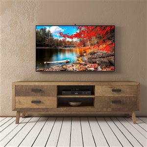 Urban Woodcraft Citation TV Stand - 66.5-in - Asian Hardwood