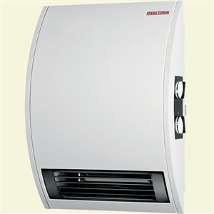 Stiebel Eltron Wall-Mounted Electric Fan Heater With Timer CKT 15E 1500 W 120 V