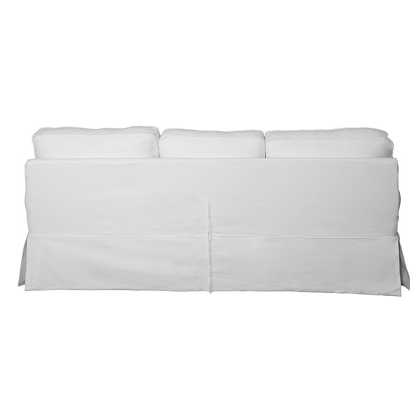 Sunset Trading Horizon T-Cushion Sofa Slipcover - White SU 