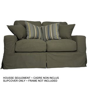 Housse pour causeuse Americana Box Cushion de Sunset Trading, vert forêt