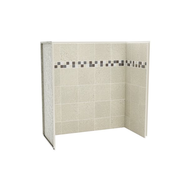Maax Utile Bathtub And Shower Kit With, Shower Surround Panels Menards
