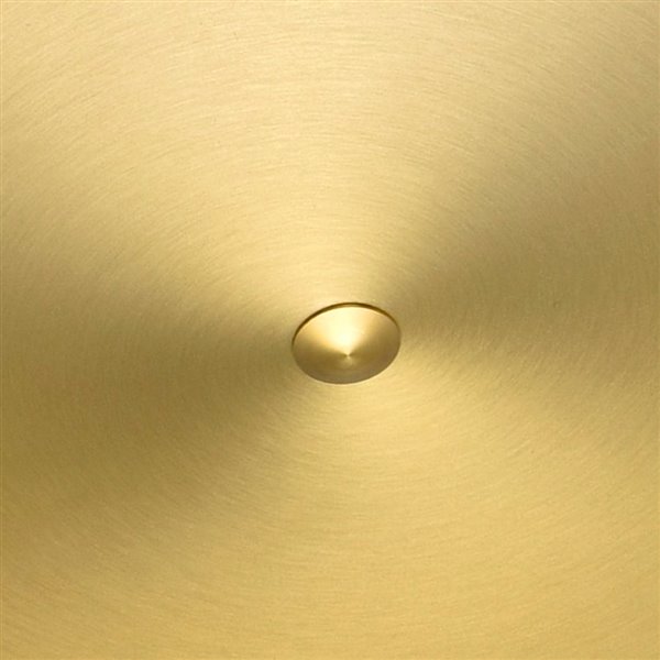 CWI Lighting Ovni LED Pendant Light - 16-in - Brass