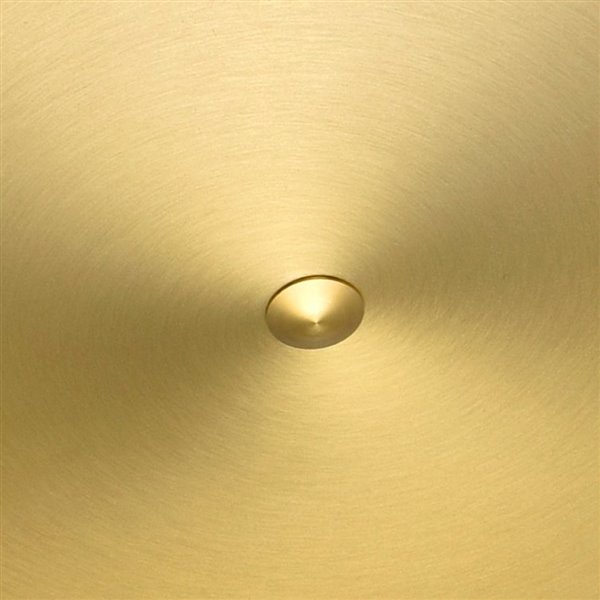 CWI Lighting Ovni LED Pendant Light - 22-in - Brass