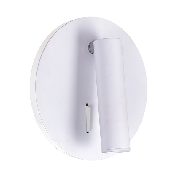 CWI Lighting Private I LED Wall Sconce - 5-in - Matte White