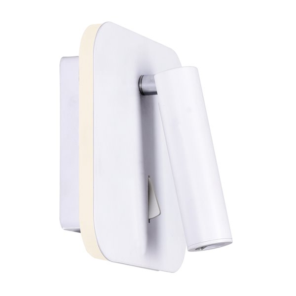 CWI Lighting Private I LED Wall Sconce - 6-in - Matte White