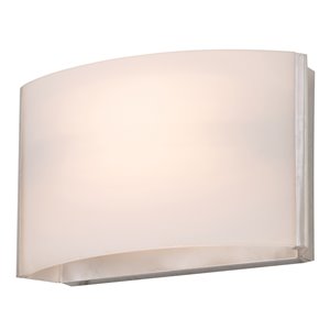 DVI Vanguard Contemporary 1-Light Wall Sconce - 7-in - Chrome