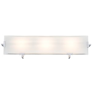 DVI Zurich Contemporary Vanity Light - 3-Light - Chrome